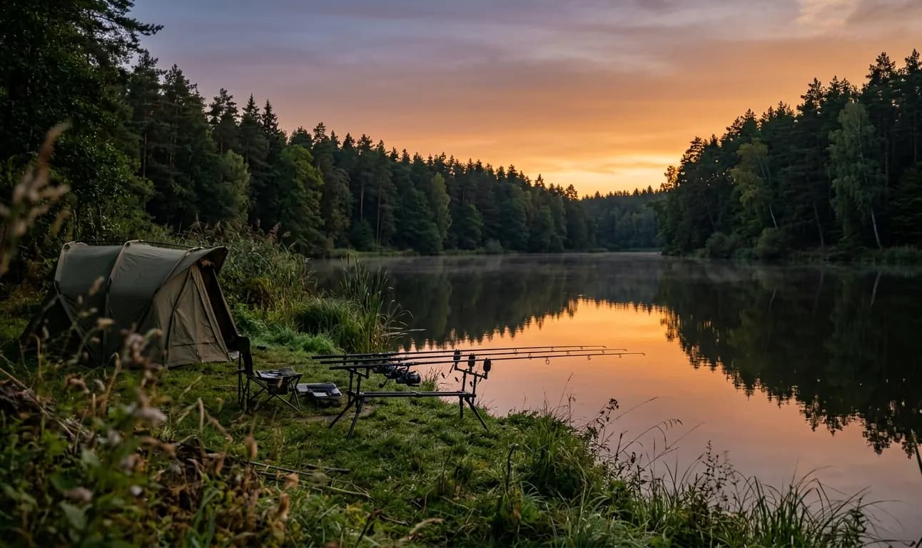 Рибалка на озері